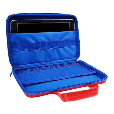 Sacoche de transport Super Mario pour consoles portables et tablettes jusqu'à 10' ROUGE 2 - vertbaudet enfant 