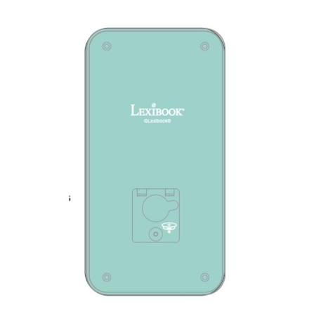 Calculatrice de poche 8 chiffres avec couvercle de protection Licorne BLANC 6 - vertbaudet enfant 