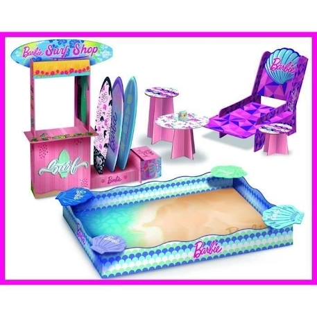 Coffret de sable magique - Barbie coffret Sand & Surf - LISCIANI BLANC 3 - vertbaudet enfant 