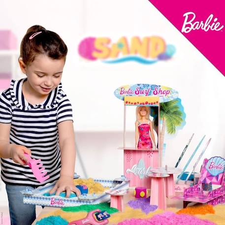 Coffret de sable magique - Barbie coffret Sand & Surf - LISCIANI BLANC 2 - vertbaudet enfant 