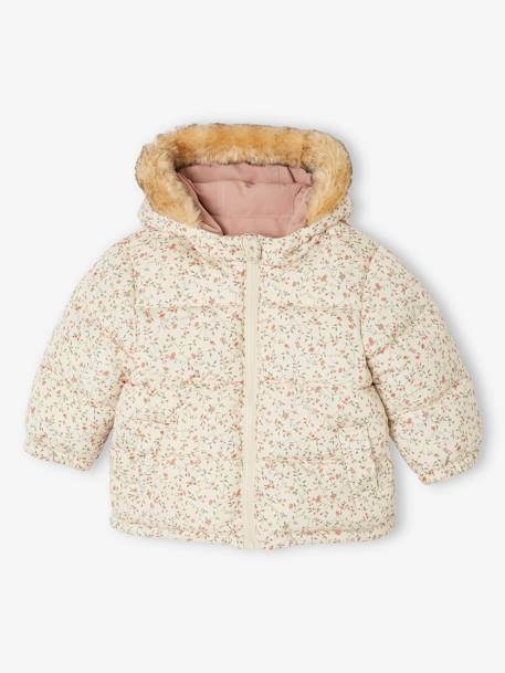 Fille-Parka/doudoune réversible bébé