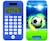 Calculatrice de poche 8 chiffres avec couvercle de protection Football BLANC 1 - vertbaudet enfant 