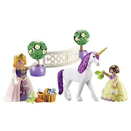 PLAYMOBIL 70107 Valisette Princesses avec licorne, 44 pièces, Dès 4 ans BLANC 2 - vertbaudet enfant 