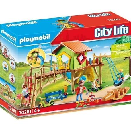 PLAYMOBIL 70281 Parc de jeux et enfants, City Life, 83 pièces, Dès 4 ans MARRON 5 - vertbaudet enfant 