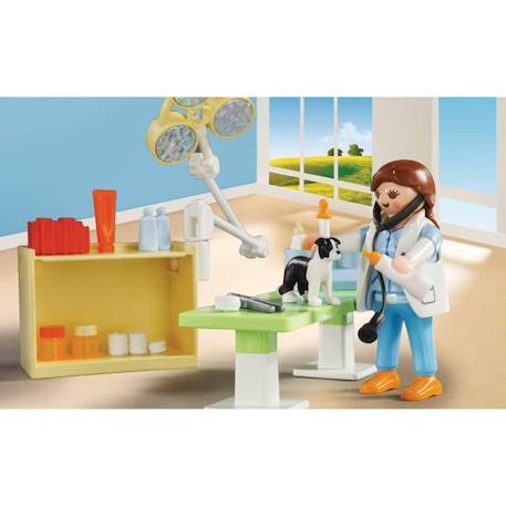 PLAYMOBIL 5653 Valisette Vétérinaire - City Life - Jeu de rôle créatif - Dès 4 ans VERT 4 - vertbaudet enfant 