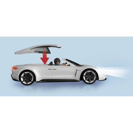 PLAYMOBIL 70765 Porsche Mission E - Classic Cars - Télécommande et effets lumineux inclus - Voiture électrique BLANC 2 - vertbaudet enfant 