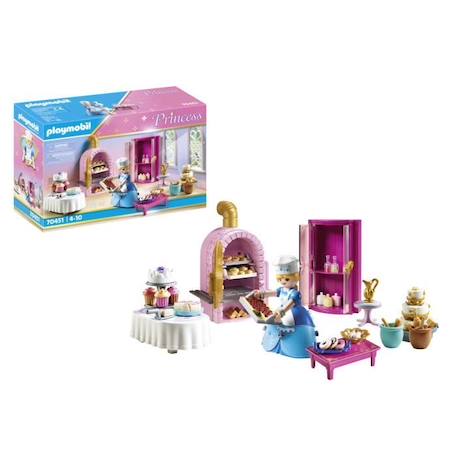 PLAYMOBIL 70451 Pâtisserie du palais, Les Princesses, 133 pièces, Dès 4 ans ROSE 1 - vertbaudet enfant 