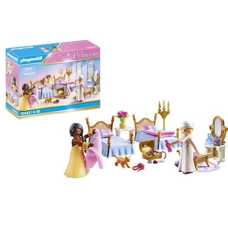 PLAYMOBIL 70453 Chambre princesse avec coiffeuse, Les princesses, 73 pièces, Dès 4 ans BLANC 1 - vertbaudet enfant 