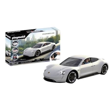 PLAYMOBIL 70765 Porsche Mission E - Classic Cars - Télécommande et effets lumineux inclus - Voiture électrique BLANC 1 - vertbaudet enfant 