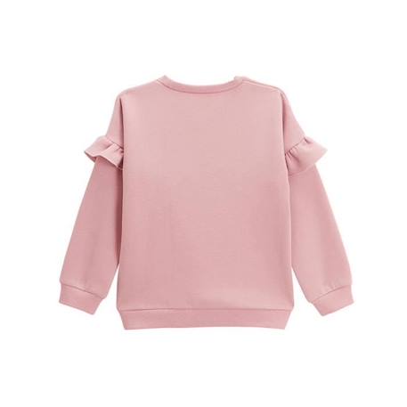 Sweat-shirt enfant en molleton Deepali ROSE 2 - vertbaudet enfant 