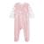 Pyjama bébé en velours ouverture zippée Bahia ROSE 1 - vertbaudet enfant 