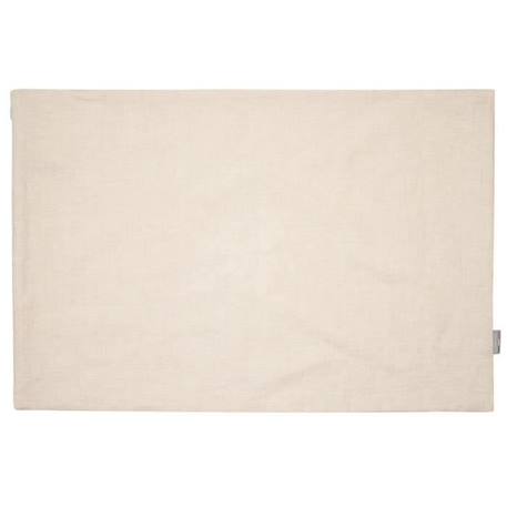 Taie d'oreiller réversible en Lin lavé 50 x 70 cm Beige BEIGE 1 - vertbaudet enfant 