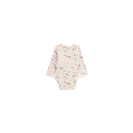 Lot de 2 bodies bébé manches longues Mila ROSE 3 - vertbaudet enfant 