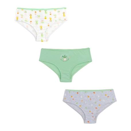 Fille-Sous-vêtement-Culotte-Lot de 3 culottes fille Sweda