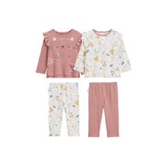 Lot de 2 pyjamas bébé Bloom  - vertbaudet enfant