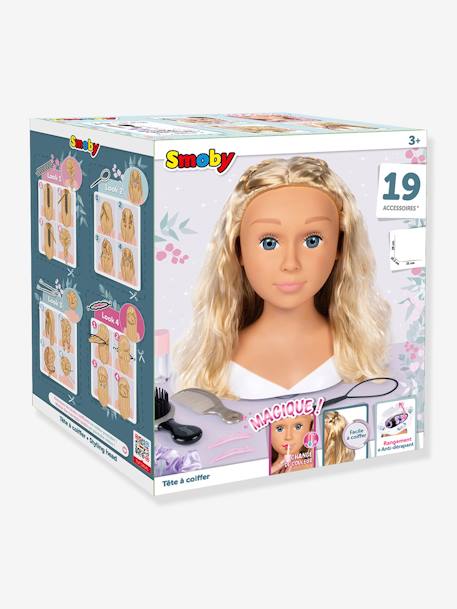 My beauty - tête à coiffer blonde SMOBY multicolore 4 - vertbaudet enfant 