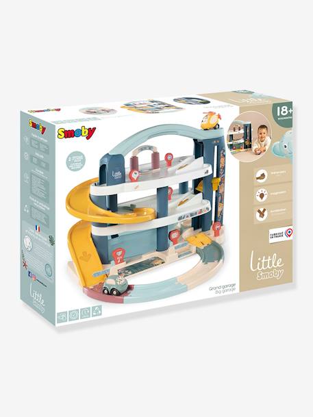 Grand garage LITTLE SMOBY multicolore 7 - vertbaudet enfant 