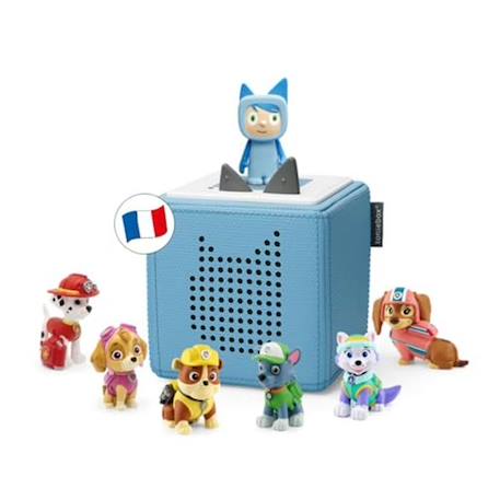 tonies® - Coffret Toniebox Mission avec la Pat'Patrouille - Bleu - Boite à histoire BLEU 1 - vertbaudet enfant 