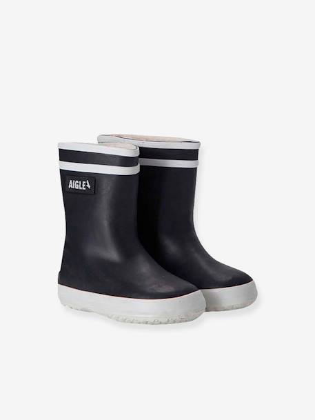 Bottes de pluie fourrées bébé Baby Flac Fur 2 AIGLE® marine 1 - vertbaudet enfant 