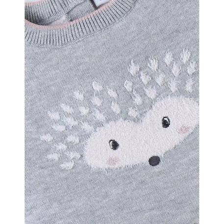 Robe en Tricot GRIS+GRIS 6 - vertbaudet enfant 