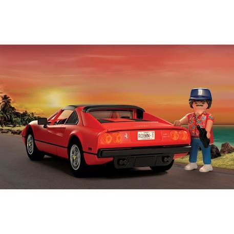 PLAYMOBIL 71343 Magnum Ferrari 308GT, Voiture de collection, Classic Cars, 48 pièces ROUGE 4 - vertbaudet enfant 