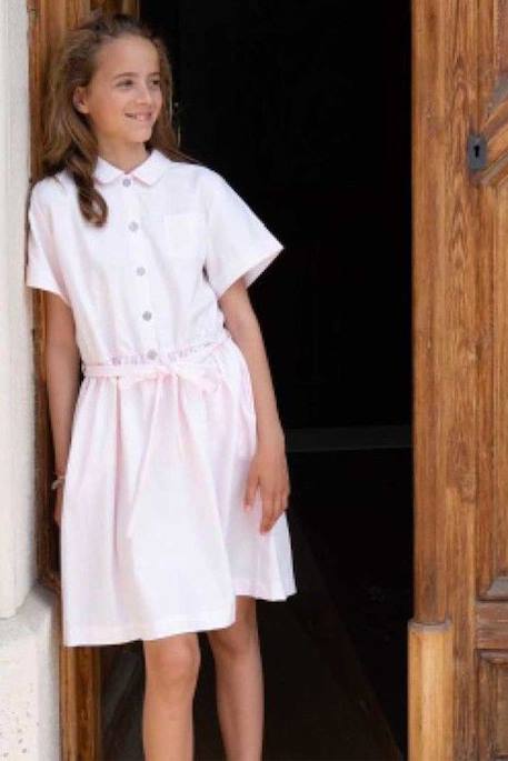 Robe fille Camicia ROSE 2 - vertbaudet enfant 