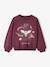 Sweat Harry Potter® fille motif Hedwige avec détails glitter prune 1 - vertbaudet enfant 