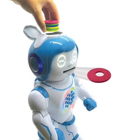 POWERMAN KID® Mon Robot Ludo-Educatif Bilingue Programmable avec Télécommande (Anglais) MULTICOLORE 2 - vertbaudet enfant 