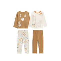 Lot de 2 pyjamas bébé Lamascotte  - vertbaudet enfant