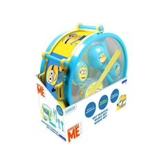 Jouet-MINIONS - 7 Instruments de musique Enfant - Set - Tambourin - Maracas - Castagnette - Harmonica - Flûte à bec - Trompette - Baguette