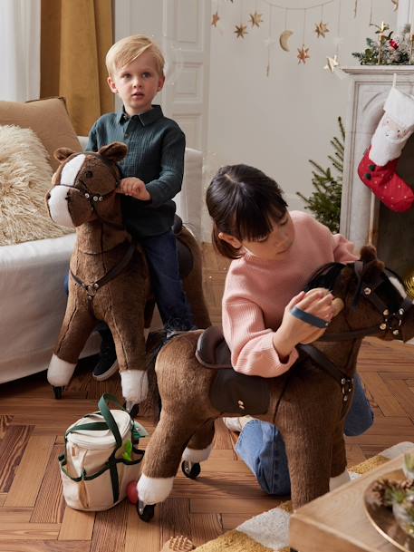 Cheval à roulettes en bois FSC® Petit cheval 2 - vertbaudet enfant 