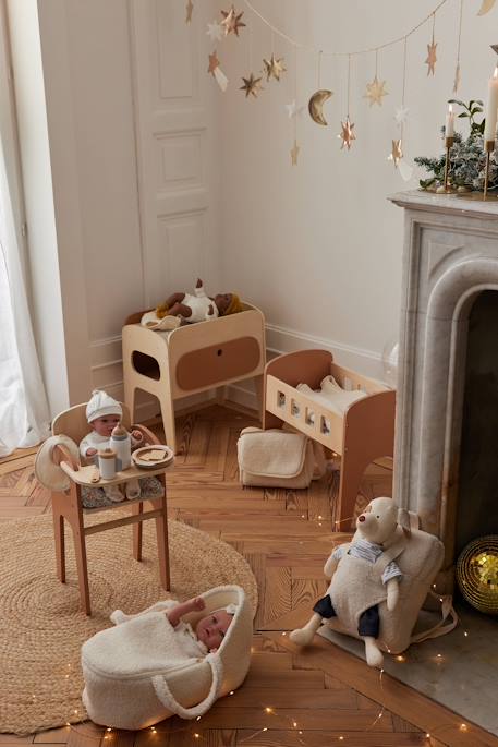 Table à langer pour poupon en bois FSC® bois 2 - vertbaudet enfant 