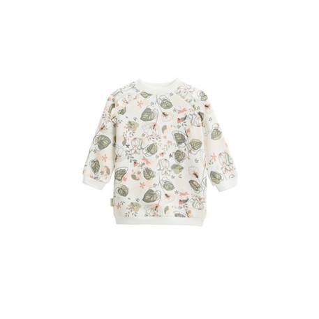 Robe bébé en molleton Lily BLANC 1 - vertbaudet enfant 