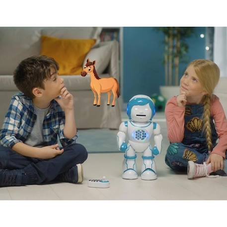 POWERMAN KID® Mon Robot Ludo-Educatif Bilingue Programmable avec Télécommande (Anglais) MULTICOLORE 5 - vertbaudet enfant 