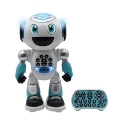 Powerman® Robot Programmable avec Quiz, Musique, Jeux, lancer de disque, histoires et télécommande (Anglais)  - vertbaudet enfant