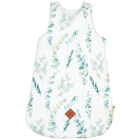 Gigoteuse sans manches en coton Eucalyptus BLANC 1 - vertbaudet enfant 