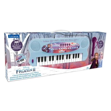 Clavier Électronique Musical avec Micro (32 touches) Reine des Neiges BLEU 5 - vertbaudet enfant 