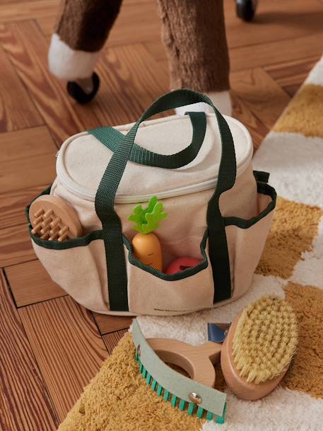 Set d'équitation en bois FSC® bois 1 - vertbaudet enfant 