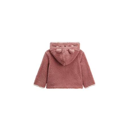 Ensemble bébé veste en sherpa et pantalon en molleton Bloom ROSE 2 - vertbaudet enfant 