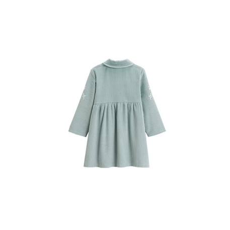 Robe bébé en velours côtelé Alma BLEU 3 - vertbaudet enfant 