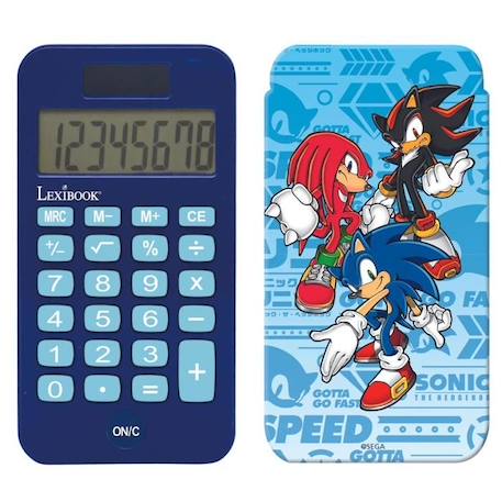 Calculatrice de poche Sonic MULTICOLORE 1 - vertbaudet enfant 