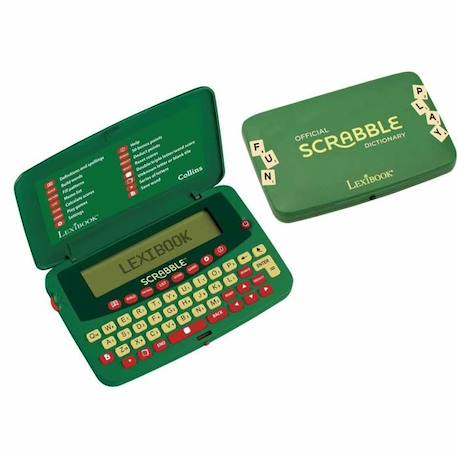 Lexibook Deluxe Electronic Scrabble dictionnaire (en anglais) - SCF-328AEN VERT 1 - vertbaudet enfant 