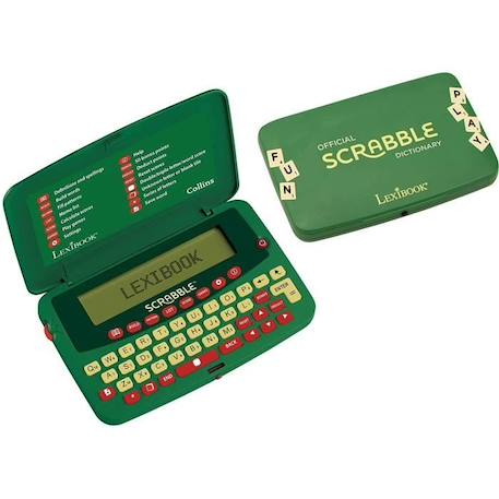 Lexibook Deluxe Electronic Scrabble dictionnaire (en anglais) - SCF-328AEN VERT 3 - vertbaudet enfant 