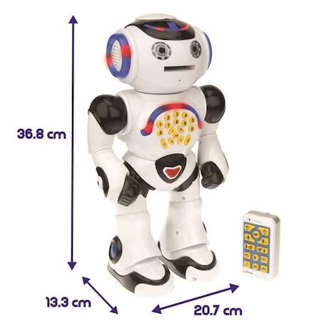 Lexibook ROB50EN Robot Télécommandé Éducatif Powerman MULTICOLORE 3 - vertbaudet enfant 