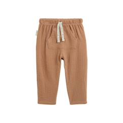 Pantalon bébé en gaze de coton Petit Envahisseur  - vertbaudet enfant