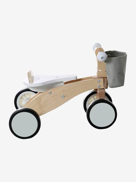 Porteur en bois FSC® blanc 4 - vertbaudet enfant 