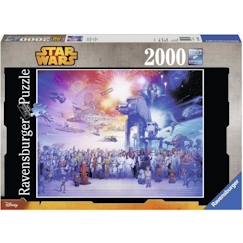 Jouet-Jeux éducatifs-Puzzles-Puzzle 2000 pièces Star Wars - Ravensburger