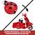 Scooter Miraculous Switch'n go + poupée articulée Ladybug Lucky Charm BANDAI 26 cm - P50668 ROUGE 3 - vertbaudet enfant 