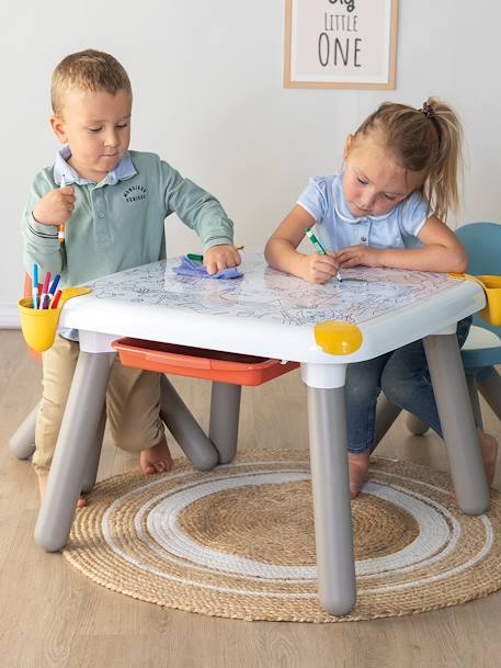 Kid table créative SMOBY blanc 1 - vertbaudet enfant 