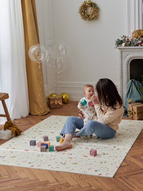 Grand tapis d'activités pliable Circuit+Lunes / nuages+Tanzanie+Terrazzo 28 - vertbaudet enfant 